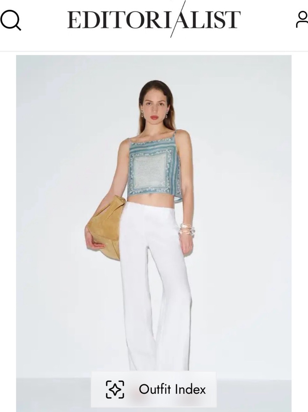 White Wide-Leg Pants